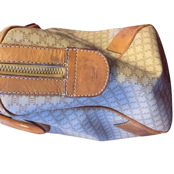 CELINE Triumph Monogram Canvas Boston Bag - Picture 5 of 12